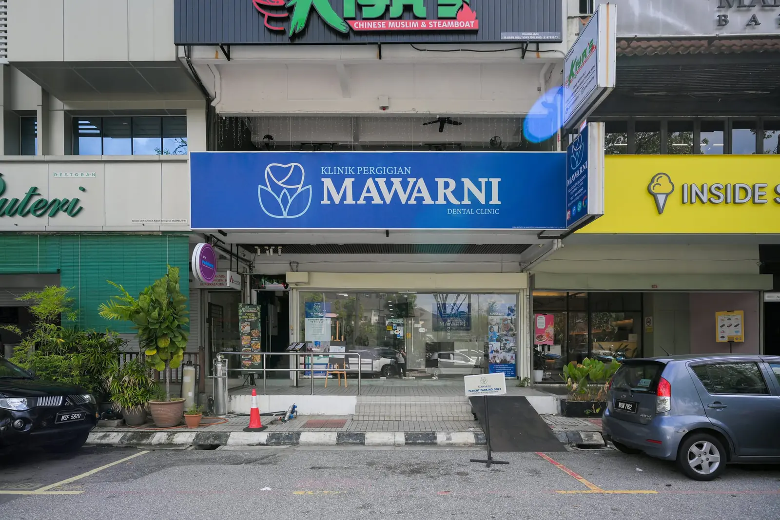 We have a dedicated parking spot for patients; right in front of the clinic, on a first-come-first-serve basis.
