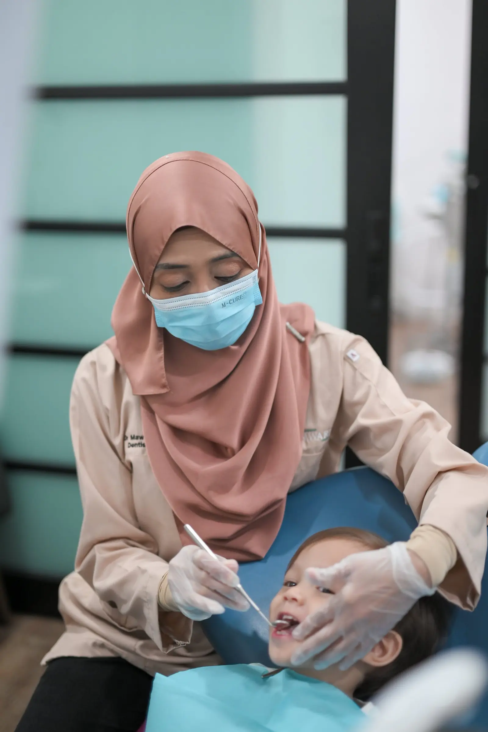The Mawarni Dental Clinic team at work
